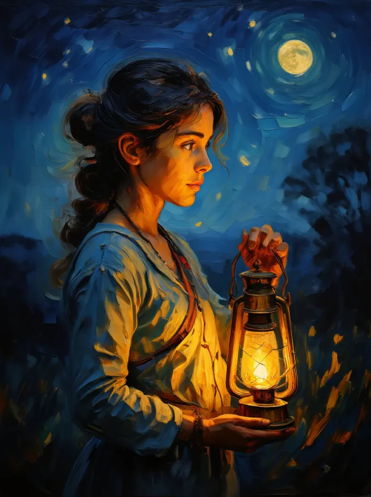 A Radiant Night's Serenity