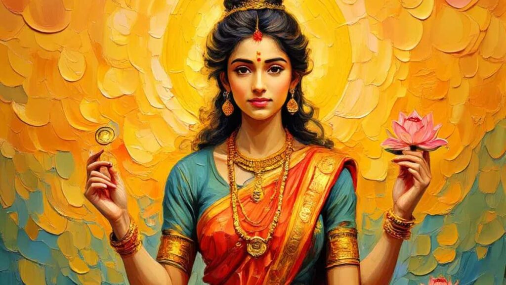 A Goddess Brought to Life Through AI Art