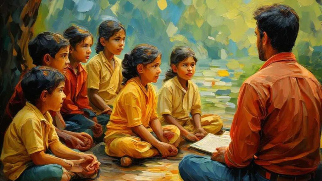 Wisdom Beneath the Banyan: A Lesson in Nature’s Classroom 🌳